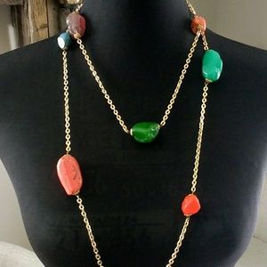 Long fashion necklace